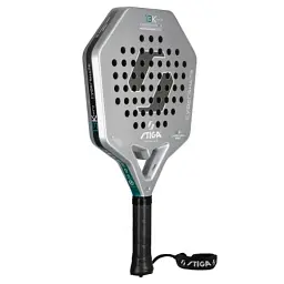 Ракетка для падел тенісу Stiga Racket 1.3K Hard Cybershape (2202-1826-03) (932052) - мініатюра 2