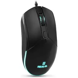 Комп'ютерна мишка Real-El RM-515 USB Black (EL123200059) - мініатюра 7