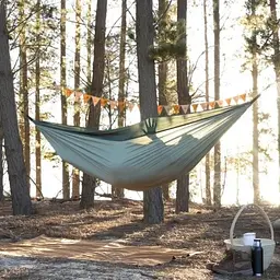 Гамак двомісний Naturehike NH21DC011 Оливковий (1047-6927595713570) - мініатюра 2