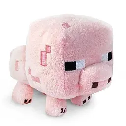 М'яка іграшка Minecraft «Порося» Baby Pig 16 см - мініатюра 2