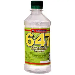 Розчинник 647 УКРСОЮЗ 0,45л 0,34кг б/п