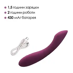 Вібратор для точки G Svakom Amy 2 Violet - мініатюра 5
