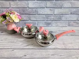 Набір посуду O.M.S. Collection 1028 Pink 22 предмети - мініатюра 3