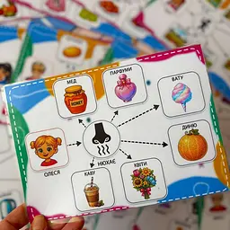 Фразовий конструктор "Крок за кроком до мовлення" Kids Shop PECS-7828, 32 картки - мініатюра 6