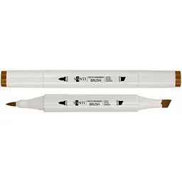 Набір акварельних маркерів Santi Sketch SM-86 коричневий 6 шт. (391116)