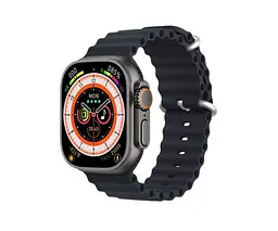 Годинник розумний Smart Watch GS 8 Ultra 49 мм чорний - мініатюра 2