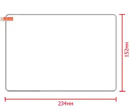 Універсальне захисне скло 10.1" для планшетів Adronix Elit Tab 10 LTE - мініатюра 3