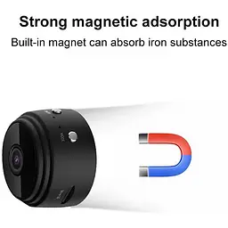 Wi-Fi мінівідеокамера з SD-картою YOSO YOIPC48D2MP20 2.8mm V380 - мініатюра 2