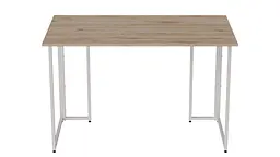 Комп'ютерний стіл Ferrum-decor Ханна 75x140x60 білий ДСП Дуб Сан-Марино 32мм (FRD-104018) - мініатюра 4