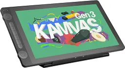 Графічний монітор Huion Kamvas 16 Gen3 + рукавичка - мініатюра 2