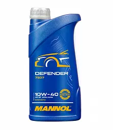 Автомобільна моторна олива MANNOL DEFENDER 10w-40 1л MN7507-1