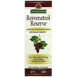 Ресвератрол Nature's Answer Resveratrol Reserve 150 мл - мініатюра 2