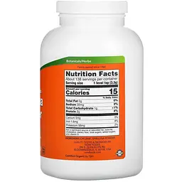 Спіруліна Now Foods Spirulina сертифікований органічний порошок 454 г - мініатюра 2