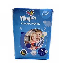 Підгузки-трусики Magics Розмір M, 17-30 кг, Вік 4 - 7 років, 15 шт