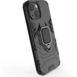 Чохол бампер Primolux Ring Armor для Apple iPhone 13 Mini Black - мініатюра 2