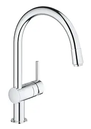 Змішувач для кухні з висувним виливом Grohe Minta 32918000 Хром