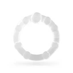 Набір ерекційних кілець Crushious Triple Bead, 3 шт (прозорий) - мініатюра 3