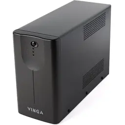 Пристрій безперебійного живлення Vinga LED 1500VA metal case (VPE-1500M) - мініатюра 6