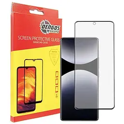 Скло захисне Dengos Full Glue Xiaomi Redmi Note 14 Pro (black) (TGFG-382)
