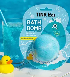 Бомбочка для ванни Tink kids Fizzy Lemonade 200 г (289829) - мініатюра 4