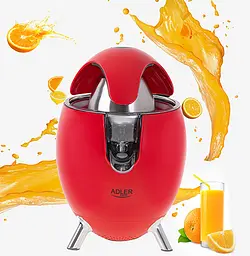 Соковитискач для цитрусових Adler AD 4013 red - мініатюра 9
