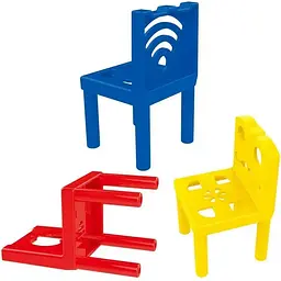 Настільна інтерактивна гра "Balance Chairs" BCH-36, 36 шт - мініатюра 3