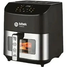 Аерофритюрниця сенсорна Bitek BT-9501 8 л безмасляна повітряна 4200 Вт Чорний