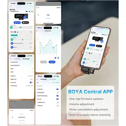 Мікрофонна радіосистема Boya BOYAMIC 2 Type-C with 2 TX + 1 RX + Charging Case [153345] - мініатюра 11