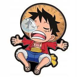 Декоративна 3D-подушка Монкі Ді Луффі Toei Animation One Piece Monkey D. Luffy 33 × 25 см (SKU-456)