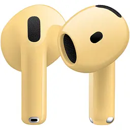 Навушники Apple AirPods 4 Cornsilk Gloss (MXP63) [118541] - мініатюра 2