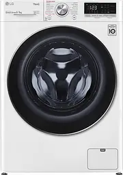 Прально-сушильна машина LG F4V9VG9W, 9кг (5кг), 1400, A, Пар, глибина 56см, Дисплей, Інвертор, Білий (F4V9VG9W)