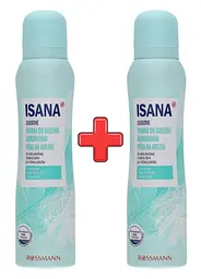 Набір пінок для гоління Isana Sensitive Aloe Vera 150 мл х 2 шт