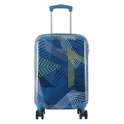 Валіза Semi Line 20" (S) Blue Pattern (T5652-1) - мініатюра 3