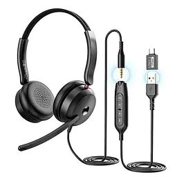 Навушники Onikuma wired gaming headphones X81 | 3.5mm+USB/Type-C| - мініатюра 2