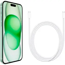 Смартфон Apple iPhone 15 Plus 256Gb eSIM Green [MU023] [102489] - мініатюра 13