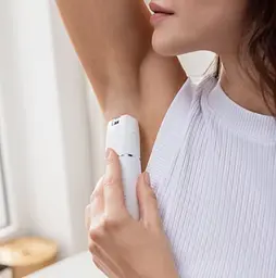 Panasonic Епілятор пінцетний, акумуляторний , пінцет.-60, волог.+сух., насадок-2, футляр, білий - мініатюра 5
