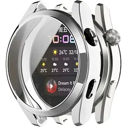 Чохол-накладка DK Silicone Face Case для Huawei Watch 3 (silver)