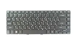 Клавіатура для ноутбука ACER (AS: V5-431, V5-471 series) rus, black, підсвічування клавіш(14.0)
