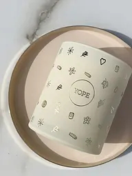 Свічка декоративна Yope Vanilla 9.8 х 8.3 см біла 200 мл - мініатюра 4