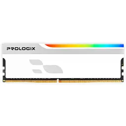Модуль пам'яті для комп'ютера DDR4 16GB 3600 MHz Onyx White RGB Prologix (PRO16GB3600YWR4)