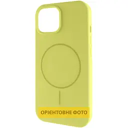 Чохол Epik Silk Full Protective (AA) NO LOGO with Magnetic Fit для Apple iPhone 17 Pro Max (6.9") Жовтий / Lemon Yellow