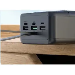 Акумулятор портативний XO PR160 80000 mAh QC 22.5W PD 20W чорна 6920680828357 - мініатюра 2