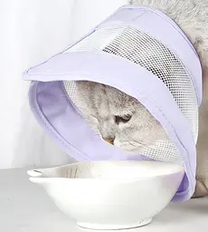 Захисний комір для котів Derby Breathable Cat Elizabeth Collar, Purple, M 17-23 см