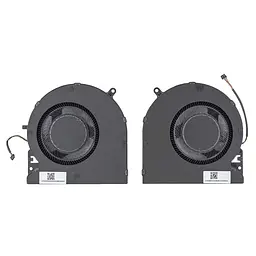 Вентилятори для Razer Blade RZ09-0301x RZ09-0330Q RZ09-0330x RZ09-0367x, (5V CPU+GPU, FNDX + FNDY) - мініатюра 2