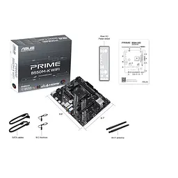 Материнська плата Asus Prime B550M-K WiFi Socket AM4 - мініатюра 9