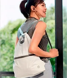 Рюкзак 90FUN NINETYGO Lightweight Urban Drawstring Backpack White [83216] - мініатюра 4