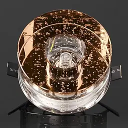 Світильник точковий Brille декоративний HDL-G210 CL/TEA G9 L13-084 - мініатюра 3
