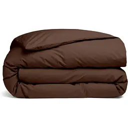 Підковдра полуторна з вареної бавовни 145х210 COCOA BROWN COSAS (4822052416457)