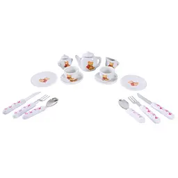 Дитячий набір посуду Bambi Tea set 868-E6-4 порцеляна, 17 предметів - мініатюра 2