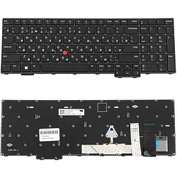 Клавіатура для ноутбука Lenovo (ThinkPad: L15 Gen 4) rus чорний